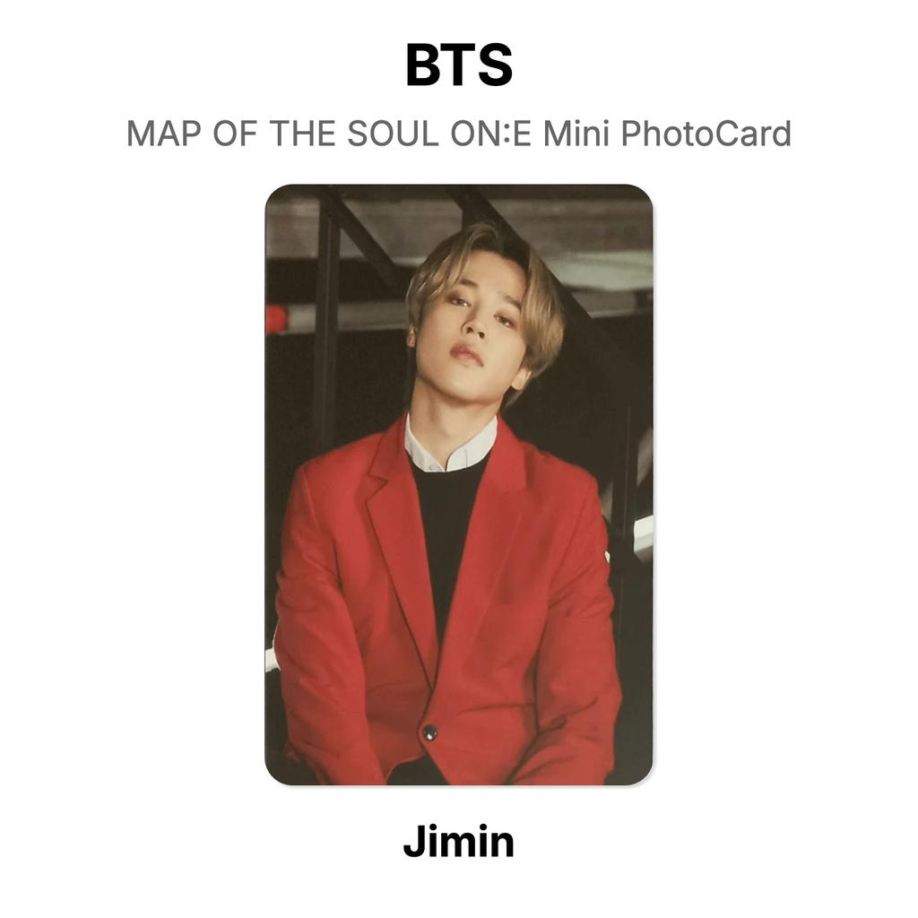 BTS RUHUN HARİTASI AÇIK:E Mini Fotoğraf Kartı Resmi Fotoğraf Kartı