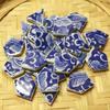 100g Ovale Keramikmosaikfliesen Mehrfarbiges Mosaikstück DIY Mosaikherstellung Steine für Handwerk Hobby Kunst Heim Wanddekoration arte