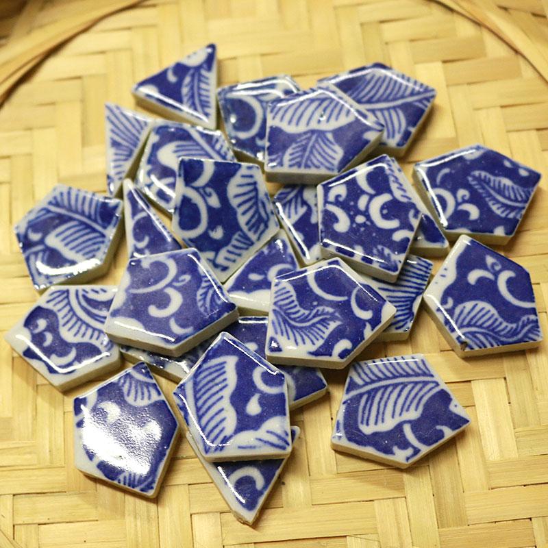100g Ovale Keramikmosaikfliesen Mehrfarbiges Mosaikstück DIY Mosaikherstellung Steine für Handwerk Hobby Kunst Heim Wanddekoration arte