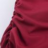 European and American Autumn New Women's Clothing, Temperament Waist European and American Fashion Simple Pleated Dress