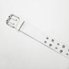 PU Leather Punk Waist Belt with Star Rivets And Double Buckles Holes For Daily Wear and Theme Occasion Dressingup Props