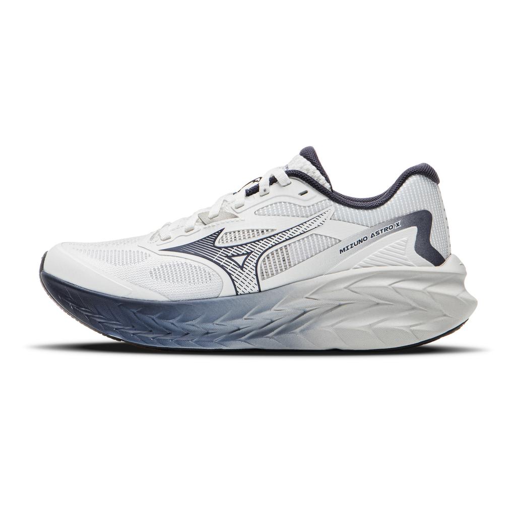 Mizuno Astro Bequeme Vielseitige Langlebige Low-Top Laufschuhe Unisex Sneaker Weiß Grau Blau D1GH250505