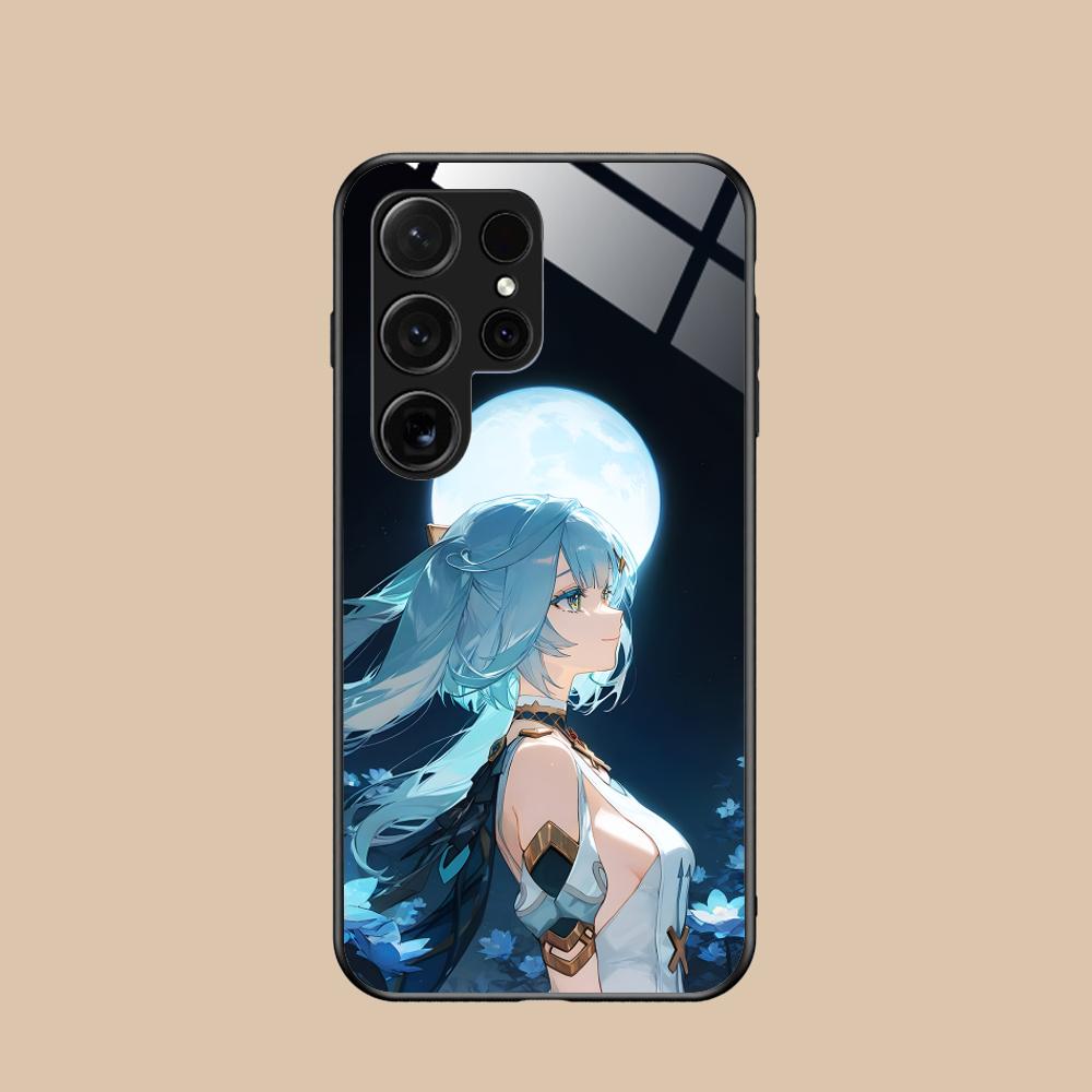 

Game GI Faruzan Glass Mobile Phone Case for Samsung Galaxy A56 55 54 53 52 51 36 35 34 23 16 15 5G Colorful Cover Galaxy A15 5G