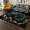 3D China Dragon Myth Art Carpet Rug for Sofa Bedroom Living Room,Area Rug Doormat Home Decor,Kid Game Non-slip Floor Mat