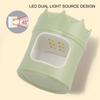 Nail Gel Curing Drying Lamp 6pcs Light Chips Soft Lighting Portable Nail Polish Gel Dryer