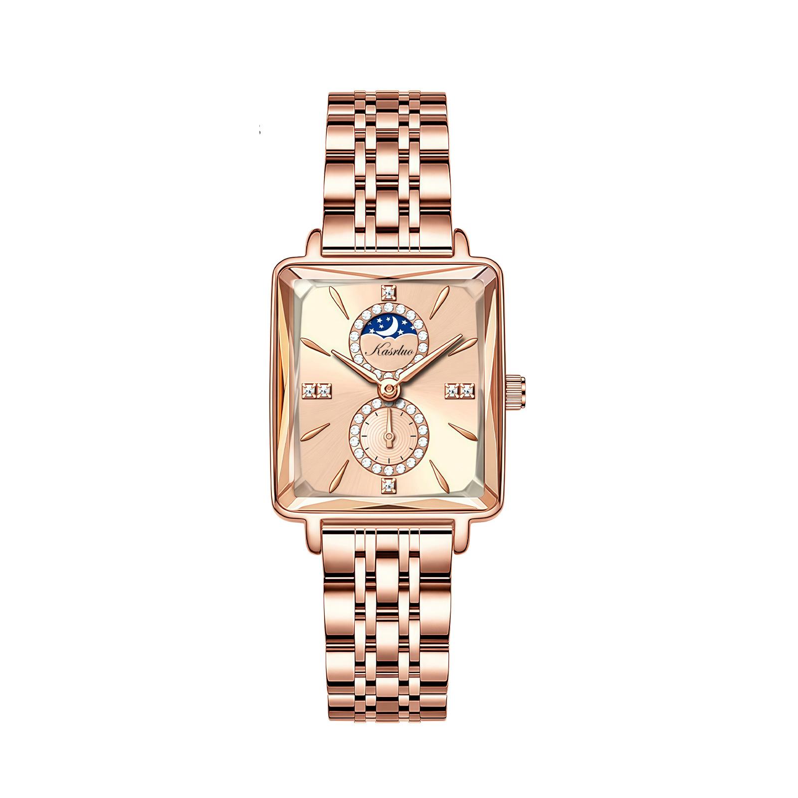 Small Square Watch Women S Watch Niche Light Luxury Square Waterproof Fashion Versatile Wind Advanced Sense Quartz Watch