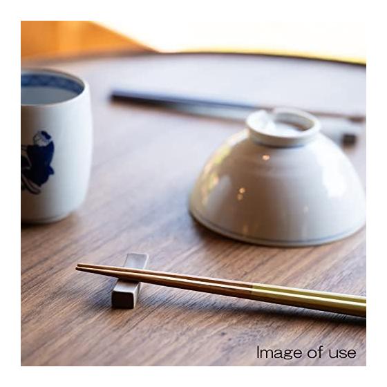 HASHIKURA SEASON 01 Wenge Octagonal Chopsticks Set, Twilight Purple, Dishwasher Safe, Natural Wood, Includes Chopstick Rest, 22.5cm, Unisex, Made In