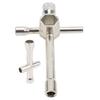 2Pcs Steel Cross Wrenches Sleeve Hex Driver Spanner Wheel Repair Tools for RC Car