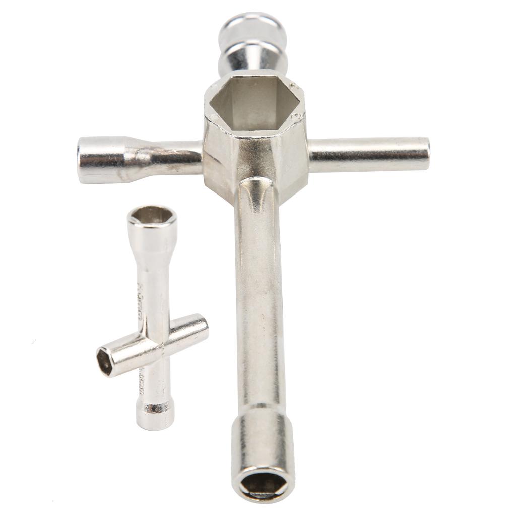 2Pcs Steel Cross Wrenches Sleeve Hex Driver Spanner Wheel Repair Tools for RC Car