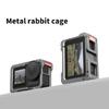 Camera Frame Video Cage Enhances Filming For Action 5Pro Camera Secure Metal Frame With Easy Access Side Window