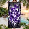 Austria Wien FC stampa Asciugamano da Spiaggia Quick Dry Microfibra Assorbente Portatile da Viaggio Asciugamano da Nuoto
