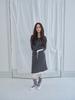 Mueum Double Layer Skirts (Charcoal)