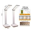 Lamp Rechargeable Multifunctional USB Desk Lamp Touch Dimmable 3 Levels Foldable Rechargeable Eye Light for Bedroom Desk Bedside