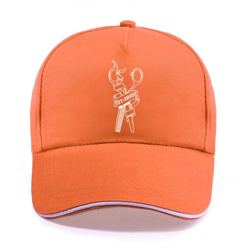 New Summer Cut Shave Sign Haircuts For Unisex BARBERSHOP Baseball Cap Unisex Women Unisex Cotton Hat Snapback Hats Trucker Caps