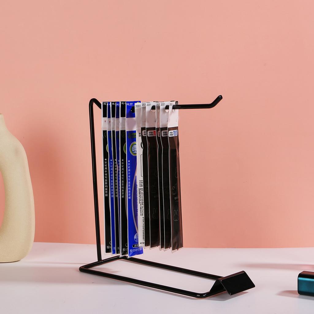 Freestanding Iron Jewelry Holder for Dresser Vanity and Retail Necklaces and Hand Chain Organizer Metal Hanger Rack