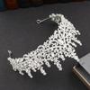 New Bridal Crown Baroque Atmospheric Rhinestone Birthday Crown Performance Hair Accessories Wedding Dress Accessories