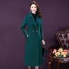 Iarnă la modă haină de lână temperament feminin coreeană Plus Size 4xl verde jachete de lână Îmbrăcăminte