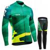 Long Sleeve Cycling Jersey Men Women Winter Outdoor Road Bike Riding Apparel