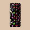 Musical Note Staff Mobile Phone Case for Realme 15 14 13 12 11 10 9 Pro Plus T I Lite 5G Colorful Printing Cover Cover Luxury