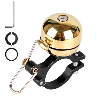 Campanello per Bicicletta Retro Classico in Lega con Suono Nitido per Bici da Strada Mountain Bike City Bike Sportiva