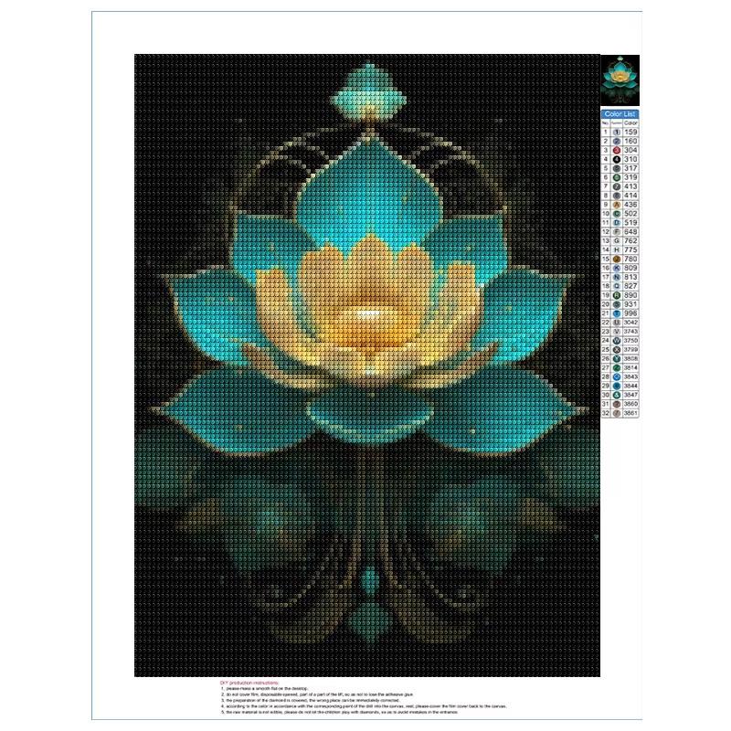5D DIY Diamond Painting Flower Scenery Diamond Embroidery Painting Full Round Diamond Mosaic DIY Rhinestone Home Decor Gifts
