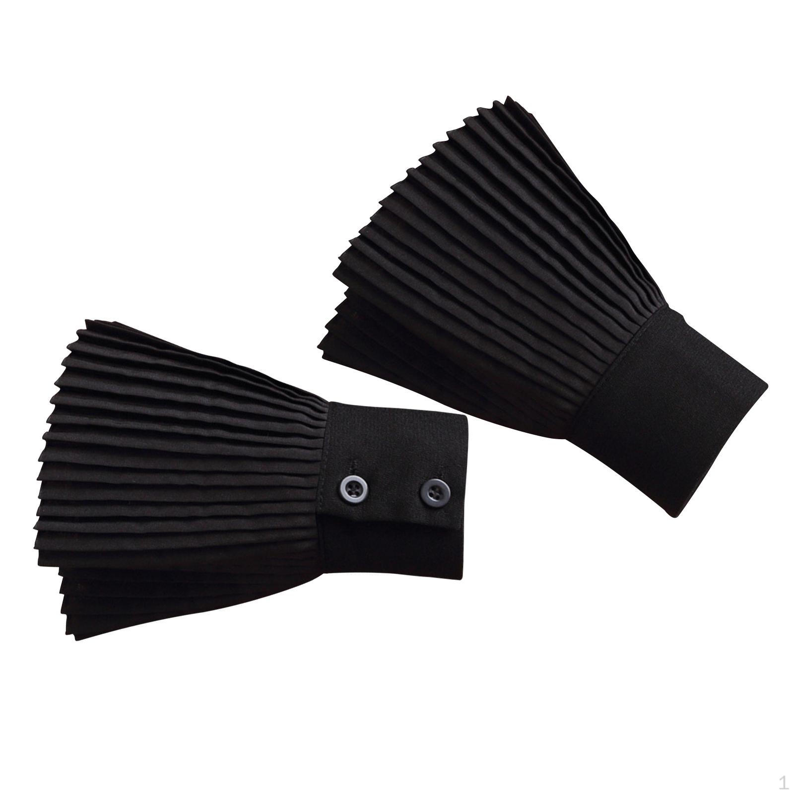 

Chic Women s Sweater Sleeve Enhancements with Removable Type E Black_22cmx17cm