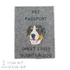 Great Swiss Mountain Dog, Greater Swiss Mountain Dog - Dog Passport Case, Document Case, Gift for the Traveller from the Art-Dog Brand