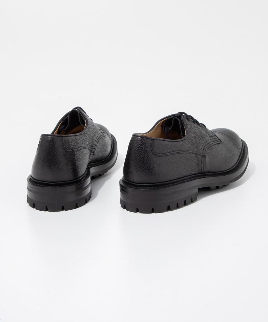 6896 MATLOCK BLACK SCOTCH GRAIN COMMANDO SOLE 6 FIT Business Shoes Tricker's Men's [Used]