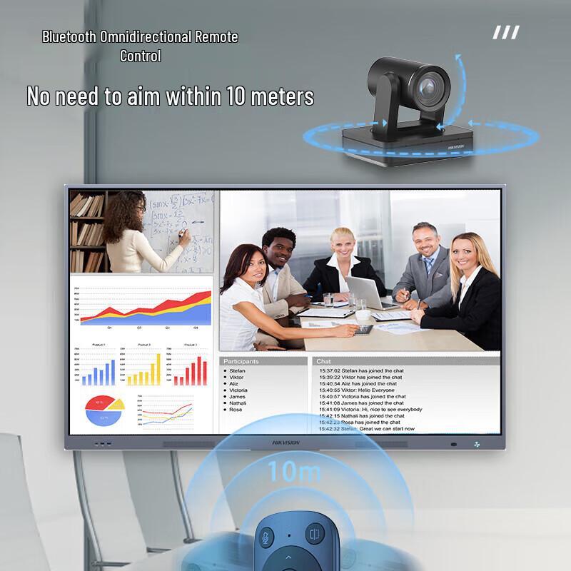 Hikvision 1080P PTZ 15x Zoom USB Conference Camera