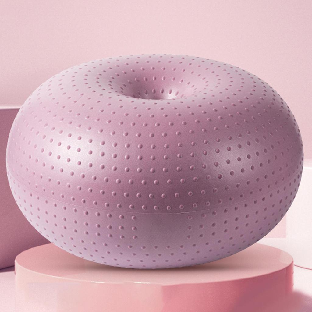 Fitnessball Ständer Rhythmische Kraft Yogaball Pilates Donut Gleichgewicht für Training Zuhause 1 Stück