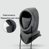 Women Men Scarf Warm Windproof Scarves Thicker Bigger Fleece Collar Hat Autumn Winter Headband