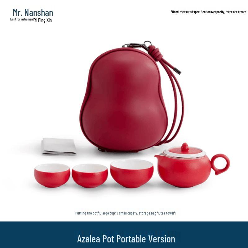 Nanshan Mr. Portable Ceramic Kung Fu Tea Set