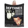 Deftones Around the Fur Decke Fleece Deftones Kunst Für Fans Bequem Leicht Dünn Überwurfdecken für Bett Bettwäsche Überwürfe