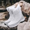 36-42Winter Elderly Snow Boots Outdoor Cotton Shoes High Top Shoes Snow Boots Plus Size Women's Boots