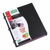 3 Ring Notebook Binder Thickened Loose Leaf Document Folder  Office Stationery Supplies