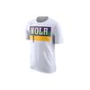 Camisetas para Hombre Blancas Cuello Redondo Ajuste Recto Moderado BV8780-106