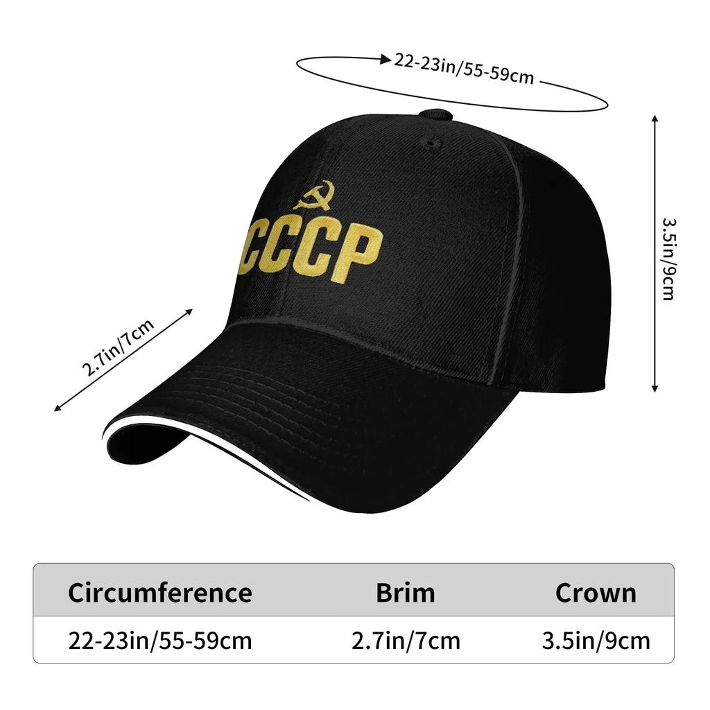 Y2K C-CCCP Bedruckte Individuelle Baseballkappen Damen Unisex Herren Strand Dad Caps Hip Hop Trucker Cap