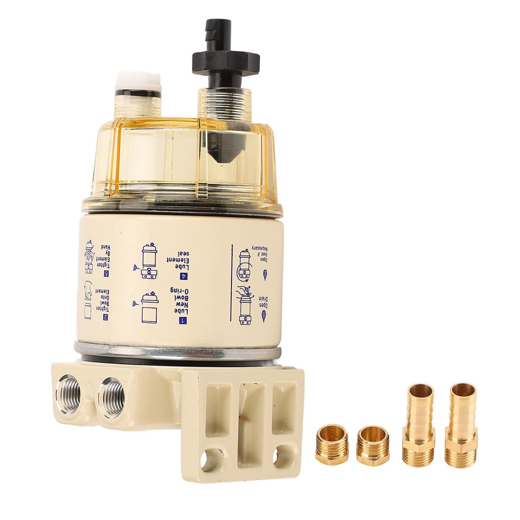 Mariner Öl-Wasser-Separator Kraftstoff Metall Wasserabscheidefilter-Kit für Kleinbootmotor