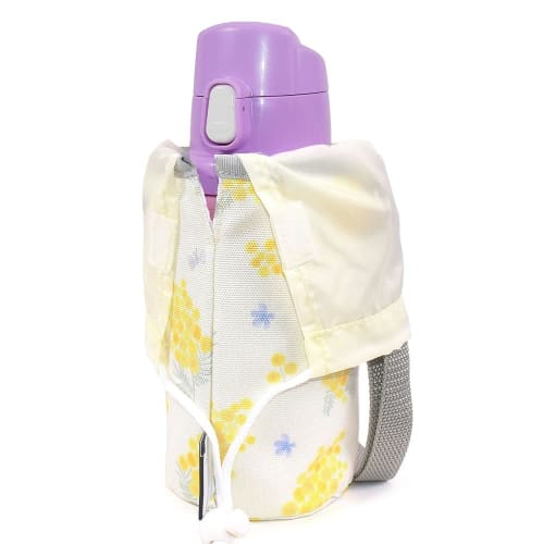 COLORFUL CANDY STYLE Water Bottle Cover, Small, Water-Repellent, Lightweight, Stain-Resistant, Wrinkle-Resistant, Mimosa Fleur, for Girls (NM601500)