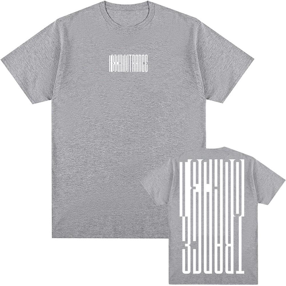 Techno Trance TShirt Black White Armin Van Buuren Singer Print Tshirts Cotton Short Sleeve Male Top Streetwear Unisex