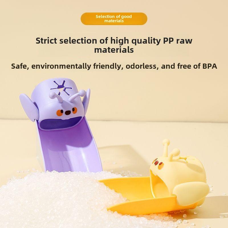 Cute Cartoon Anti-Splash Baby Faucet Extender for Kids Kitchen