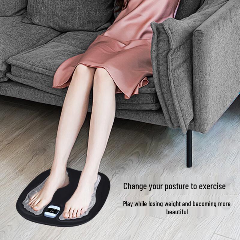 Upgraded 3D EMS Foot and Calf Massager Mat