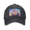 Knights Of The Zodiac Saint Seiya Anime Denim Cap Casual Baseball Caps Adjustable Hat Summer Unisex Baseball Hats