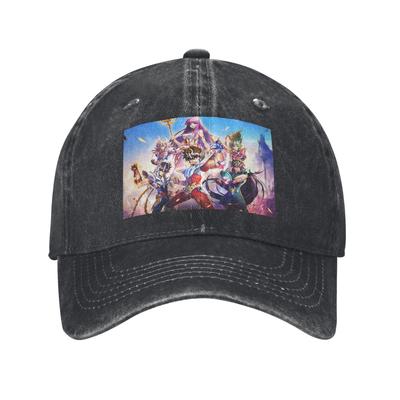 Rycerze Zodiaku Saint Seiya Anime Czapka Dżinsowa Codzienna Czapka Baseballowa Regulowana Czapka Letnia Unisex Czapki Baseballowe