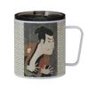 OGURA Stainless Steel with Vacuum Insulates for Hot and Cold a Great Japanese Souvenir for Foreigners Ukiyo-e Mug, 350ml, Lid, Insulated, Drinks,