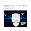 Répulsif électronique ultrasonique anti-rats, répulsif intelligent anti-insectes pour la maison, modèle : prise britannique (blanc)
