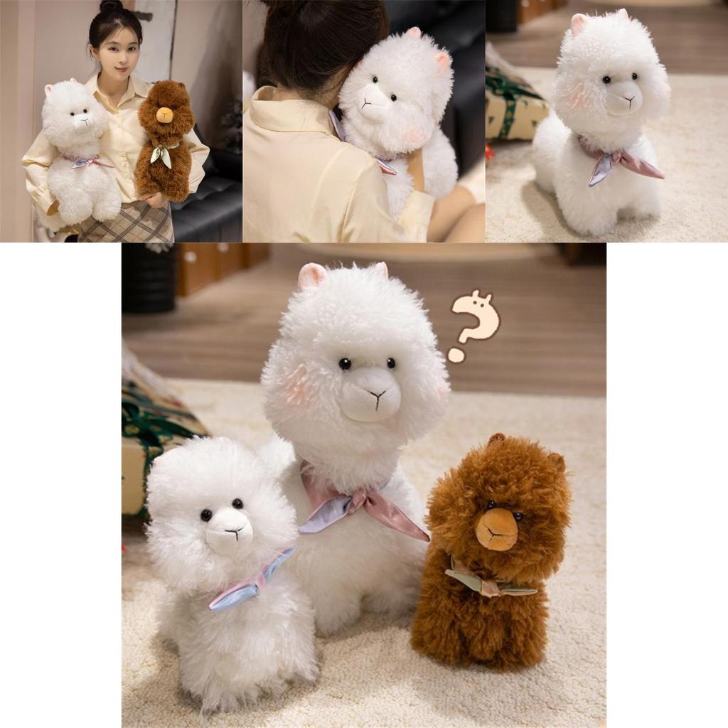 Lucky Alpaca Plush Toy Child Comfort Pillow Soft Stuffed Animal For Kids Gift
