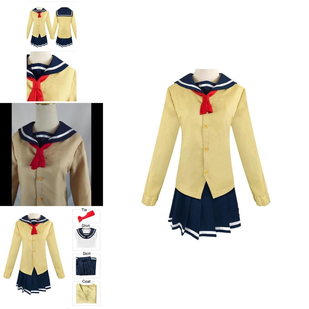 Fantasia Cosplay Inukai Vestido Conjunto de Uniforme Festa de Halloween Roupa Jk