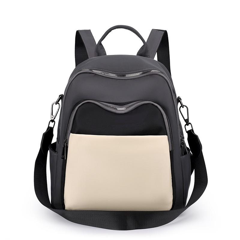 Women's Large Capacity Backpack Lightweight Nylon Travel Backpack