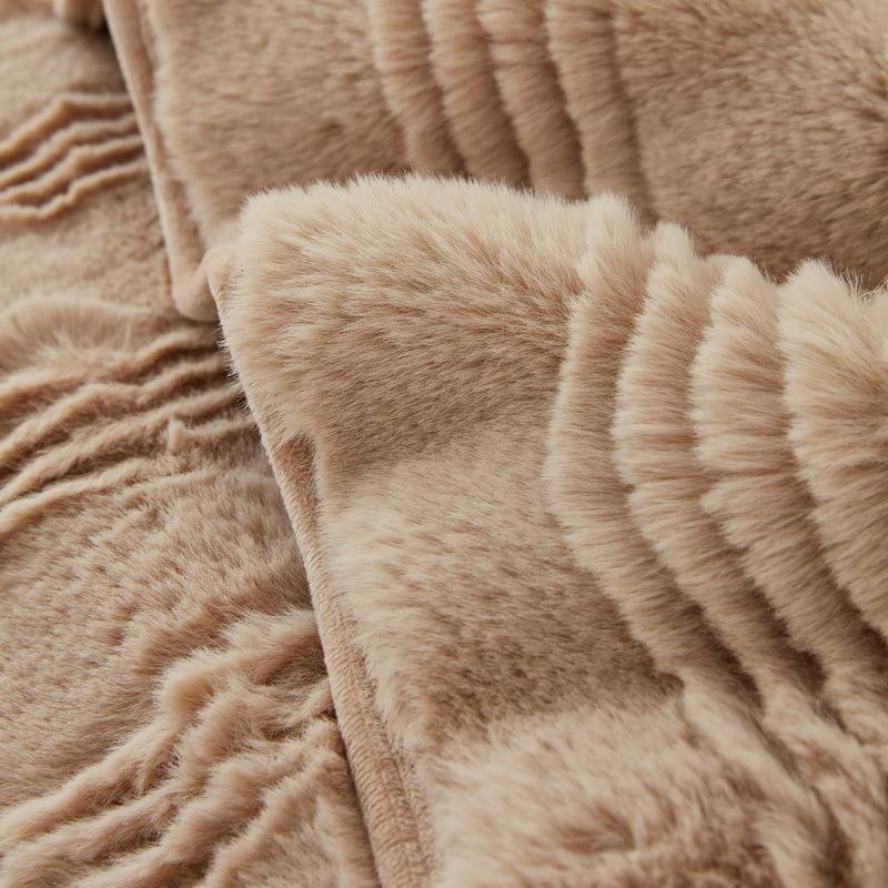 Winter Kaninchen Samt Sofa Kissen Erweiterte Sofa Kissen Neue Sofa Abdeckung Abdeckung Handtuch Abdeckung Stoff Kissen